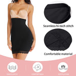 JOYSHAPER Half Slips for Women Under Dress High Waist Tummy Control Shapewear Waist Trainer Body Shaper Lace Black XL