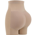 JOYSHAPER Butt Lifting Shapewear for Womens Tummy Control Padded Underwear Butt Lifter Panties Booty Enhancer Shorts Beige S