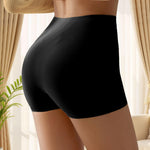 Banamic Womens Boy Shorts Seamless Underwear Anti Chafing Soft Biker Short Boxers Black