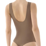 PUMIEY Bodysuit for Women Square Neck Sleeveless Tank Top Body Suits Women Clothing Taffy Small