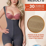 Sonryse Shapewear for women Fajas Colombianas Moldeadoras | Stage 2 Faja Tummy Control Shapewear after Tummy Tuck and Liposuction Black Ash Medium
