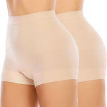Werena Seamless Shaping Boyshorts Panties for Women Slip Shorts Under Dress Shapewear Shorts
