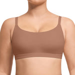 Lover-Beauty Seamless Bra for Women No Underwire Full Coverage Bras Wireless Soft Comfortable Everyday Bra Medium