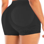 Vorcy Women Butt Pads Fake Butt Lifter Shapewear Padded Panties Hip Enhancer Pads Body Shaper Tummy Control Black
