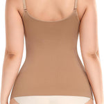 Werena Shapewear Cami With Built-in Bra Compression Tanks for Women Shaping Camisoles Tummy Control Tank Tops