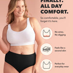 SHAPERMINT Bras for Women No Underwire - Seamless Bras for Women, Wireless Bra, Adjustable Plus Size Bra