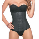 Ann Chery Corset Waist Trainer for Women’s Weight Loss - Colombian Waist Cincher - 2 Hook Latex Body Shaper (Black, Large / 36)