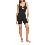 SPANX ASSETS High-Waist Mid-Thigh Short - Seamless Shapewear - Ultra-Firm Compression - Thigh & Tummy Control - Very Black - Medium