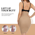 JOYSHAPER High Waist Half Slips for Women Under Dresses Tummy Control Seamless Shapewear Slip Body Shaper