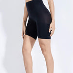 DELIMIRA Women's Tummy Control Shapewear Thigh Slimmer Shorts High Waist Black Small