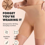 SHAPERMINT Shapewear for Women - High-Waisted Shapewear Tummy Control Shorts, Thigh Slimmer, Underwear for Women Sand