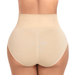 Werena Tummy Control Shapewear for Women High Waisted Body Shaper Briefs Slimming Girdle Shaping Underwear(#A2 Mid Waist Beige(seamless),Medium)