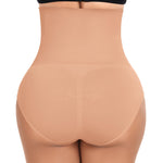 Werena Tummy Control Shapewear for Women High Waisted Body Shaper Briefs Slimming Girdle Shaping Underwear(#A1 High Waist Latte(seamless),XX-Large)