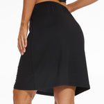 MANCYFIT Half Slips for Women Under Dress Underskirt Dress Midi Skirt Slip Black S