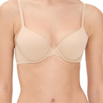 Calvin Klein Perfectly Fit Lightly Lined T-Shirt Bra with Memory Touch, Bare, 34B