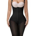 M MYODRESS Fajas Colombianas Moldeadoras Full Body Shaper Long Torso Waist Trainer Colombian Shaping Girdles Tummy Control Shapewear Post Surgery Compression Garment Black XL
