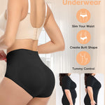 JOYSHAPER Butt Lifter Panties for Women Butt Pads Shapewear Tummy Control Underwear Panty Padded Hip Enhancer Brief