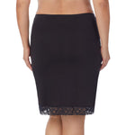 Jones NY Women's Silky Touch 23 Anti-Cling Knee Length Half Slip, Black, S