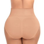 Werena Tummy Control Shapewear for Women High Waisted Body Shaper Briefs Slimming Girdle Shaping Underwear(#A2 Mid Waist Latte(seamless),Large)