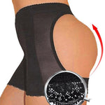 FUT Women Butt Lifter Panties Hip Enhancer Shapewear Butt Lifting Body Shaper Shorts Black Lace