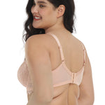 HSIA Minimizer Bra for Women - Plus Size Lace Full Coverage Womans Bra Unlined Underwire Bra for Heavy Breast
