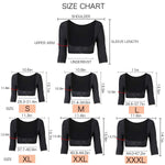 woahee Women's Arm Shaper Plus Size Arm Faja Compression Sleeve Garment Post Surgical Arm Shapewear Black XX-Large
