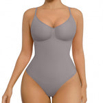 FeelinGirl Body Shaper for Women Tummy Control Seamless Shapewear Bodysuit Thong Slimming Body Shaper 3XL-4XL