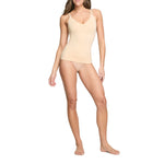 SPANX ASSETS V-Neck Cami - Seamless - Lightweight Shapewear - 360 Shaping - Tummy-Smoothing - Adjustable Straps - Naked - Large