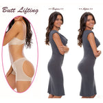 Dulchany Women Butt Lifter Shapewear Body Shaper Hip Enhancer Control Panties Seamless Butt Lifter Boy Shorts Nude