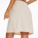 MANCYFIT Half Slips for Women Under Dress Underskirt Dress Midi Skirt Slip Nude S