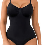 SHAPERX Women's Shapewear Bodysuit Tummy Control Body Shaper Waist Snatching Seamless Brief Body Suit