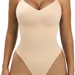 YIANNA Shapewear for Women Tummy Control Seamless Bodysuit Waist Shaping Body Shaper Thong or Brief