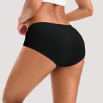 INNERSY Womens Underwear Cotton Hipster Panties Regular & Plus Size 6-Pack(Medium,Dark Vintage)