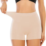 Womens Seamless Shaping Boyshorts Panties Tummy Control Underwear Slimming Shapewear Slip Shorts
