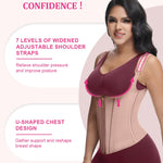SHAPSHE Waist Trainer for Women, Tummy Control Sports Girdle, Workout Body Shaper with Adjustable Shoulder Strap