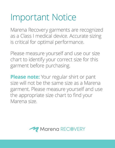 MARENA FBS2 Stage 2 Knee Length Zipperless Girdle with Suspenders - Tummy Control Post Surgery Black, Small