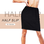 Haysandy 3 Pcs Half Slip for Women Under Dresses Lace Short Trim Half Slips for Underskirt Slip Dress(Medium)