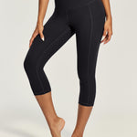 IUGA Capri Leggings for Women with Pockets High Waisted Tummy Control Compression Yoga Pants Workout Gym Capris