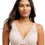 Bali Women's One Smooth U Lace Underwire Bra, Comfort Stretch Full-Coverage Convertible Bra