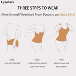Lynclare Womens Shapewear Tank Tops with Built in Bra Tummy Slimming Shaper Cami Compression Lace Camisole V Neck Black L
