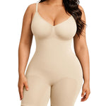 FeelinGirl Shapewear for Women Tummy Control Faja Butt Lifting Body Shaper for Women Waist Trainer Khaki XS/S