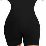 BESTENA Shapewear Shorts,High Waisted Shapewear for Women Tummy Control,Seamless Body Shaper Shorts Thigh Slimmer(x-black,Medium)