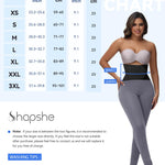 SHAPSHE Back Support Belt Waist Trainer for Women Lower Back Pain Postpartum Recovery Workout Body Shaper Black M