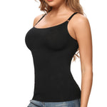 JOYSHAPER Shapewear Tank Tops for Women Slimming Cami Shaper Light Tummy Control Camisole Basic Cami Shaping Tank Black