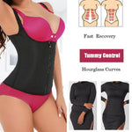 GainKee Waist Wrainer Vest for Women Waist Trainer with Straps Neoprene Worked Out S Waist Trainer for Women (Vest) Black