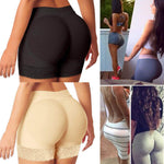 FLORATA Women's Seamless Butt Lifter Panties, Padded Underwear Hip Enhancer Panty, Booty Pads Butt Enhancer Shapewear Beige