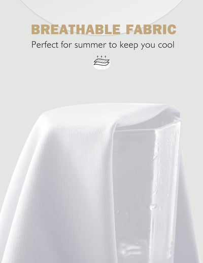 MANCYFIT Half Slips for Women Under Dress Underskirt Dress Midi Skirt Slip White S