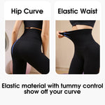 Homma Activewear Thick High Waist Tummy Compression Pants Slimming Body Yoga Leggings Postpartum Pants Black X-L