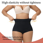 Pehhim Women butt lifter panties Lace Tummy Control Shapewear Shorts Fajas Colombianas Moldeadoras Comfortable underwear(Black,M)