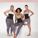 FeelinGirl Waist Trainer for Women Tummy Control Trimmer Belt One Size Waist Cincher Snatch Bandage Wrap Plus Size Body Shaper Brown